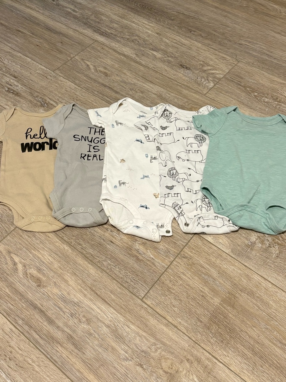 5 Gender Neutral Onesies